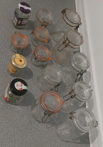 Lot bocaux de - 14,
