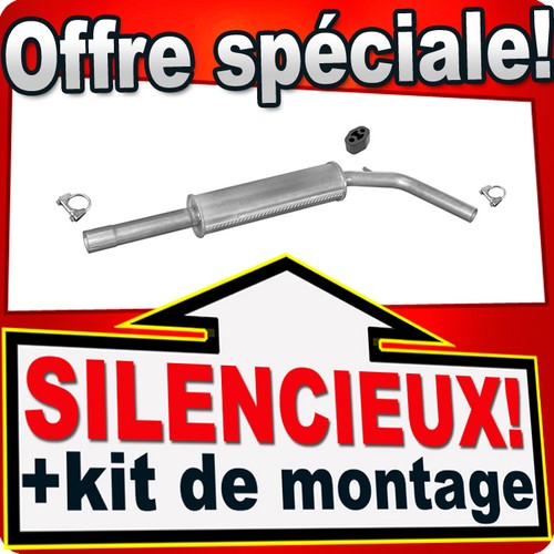 Silencieux intermédiaire pour - silencieux,