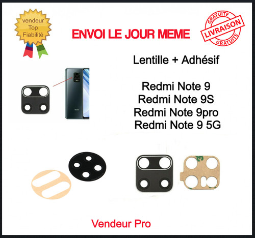 Lentille xiaomi redmi - lentille, note