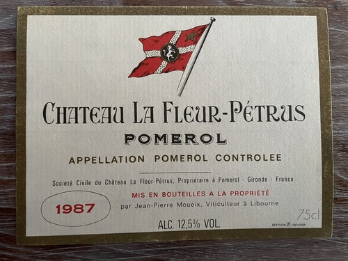 étiquette château fleur - château,