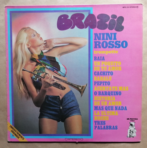 Nini rosso brazil lp 33t - brazil,