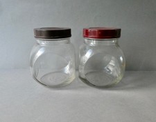 2 bocaux en verre pour