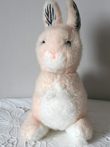 Doudou lapin thiennot ancien - lapin,