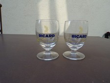 LOT 2 VERRES NEUFS RICARD DEMI SOLEIL CAFE BISTROT RESTAURANT