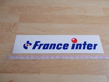 Autocollant radio FRANCE INTER