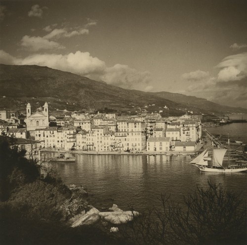 Corse vue bastia - vue, de