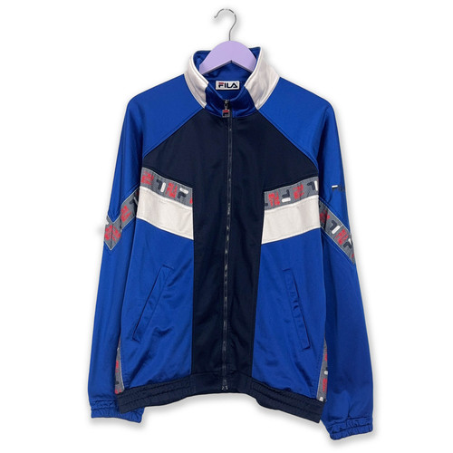 Sweat fila vintage bleu - sweat,