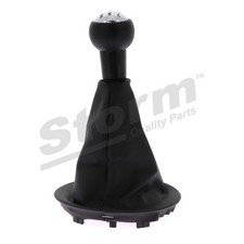 Pommeau 5 vitesses chromé