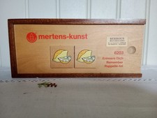 Ancien Jeu De Mémo En Bois