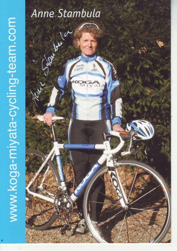 Cyclisme carte cycliste anna - cyclisme,