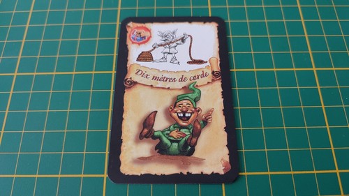 Carte objet dix - mètres, de