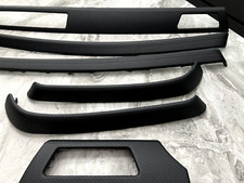 Kit garniture intérieure BMW E90 M3 CUIR CARBONE POINT NOIR LHD
