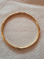 Très ancien et superbe bracelet jonc or 18 carats