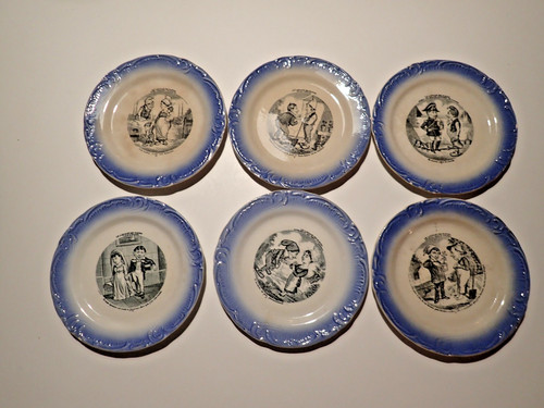 Assiettes parlantes - 6,