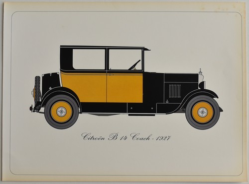Citroën coach 1927 - citroën,