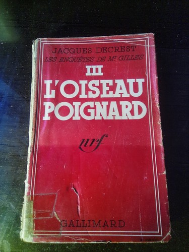 Decrest jacques oiseau - decrest, .