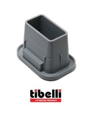 CAPUCHON D'EXTRÉMITÉ DE TUBE DE RECHANGE POUR BARRES DE TOIT THULE EC1 raccou...