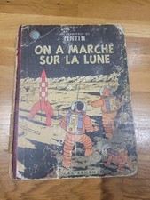 BD TINTIN On a marché sur la