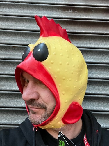 Drôle caoutchouc poulet - drôle,