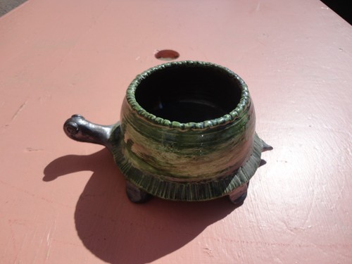 Tortue vide poche poterie - vide,