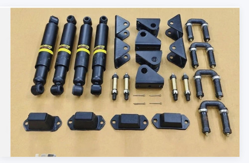 Suspension kit pour - pour, willys