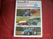 BROCHURE PUBLICITAIRE TRACTEURS  LANDINI  SERIE 60 / 70 /80