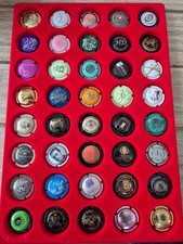 PLATEAU DE 40 BELLES CAPSULES DE CHAMPAGNE