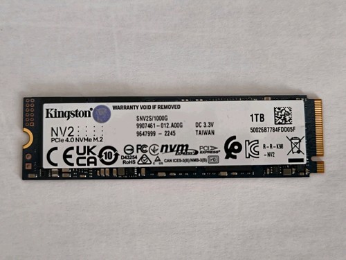 Ssd kingston nv2 1to nvme - ssd,