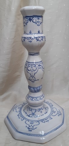 Bougeoir faïence style - bougeoir, faïence,