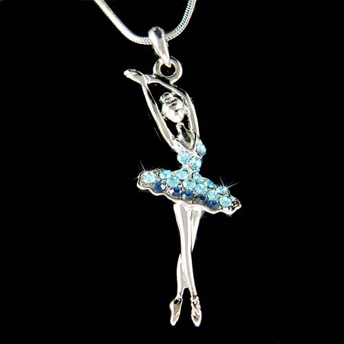 Bleu ballerine avec cristal - bleu,