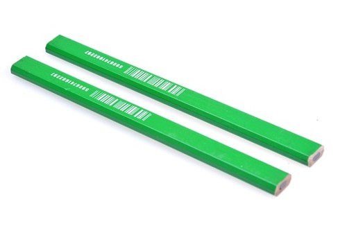 Crayon tailleur vert - crayon, 25cm