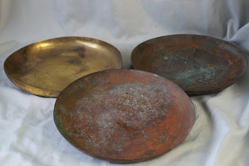 Plateaux laiton pour - 3, en