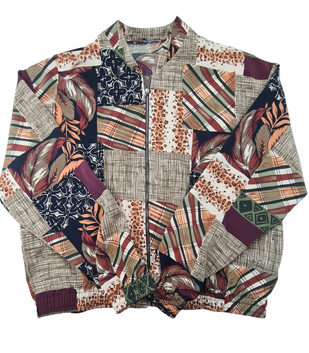 Veste coup vent motif fou - veste,