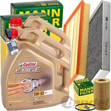 Mann Révision + 10L Castrol 5W-30 Huile Convient pour Mercedes Vito Viano