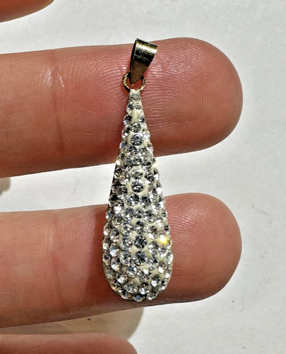 Pendentif goutte eau en - pendentif,
