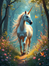 Poster Licorne Magique Art