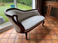 1 Méridienne et 2 Fauteuils style Napoléon à col cygnes