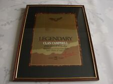 ancien  publicité sous verre