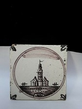 Rare Carreau Desvres Ancien