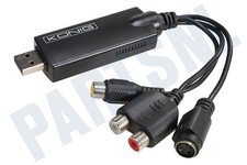 Adapteur USB Audio/video grabber Konig CMP-USBVG6 DVD sur PC