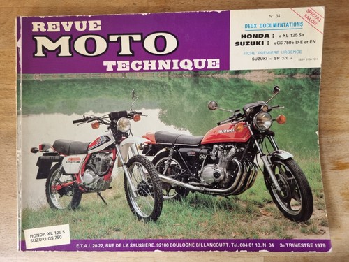 Revue technique moto 34 - revue,