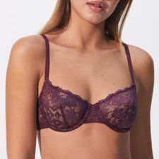 UNDIZ SOUTIEN GORGE CORBEILLE TAILLE 90C MODELE BESTFRIENDIZ COULEUR PRUNE