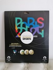 Kit Album Exclusif neuf + 2 Médaillons Collection Alphabet Sports JO Paris 2024