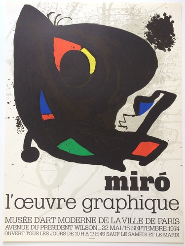 Joan miro musée art - joan, miro,