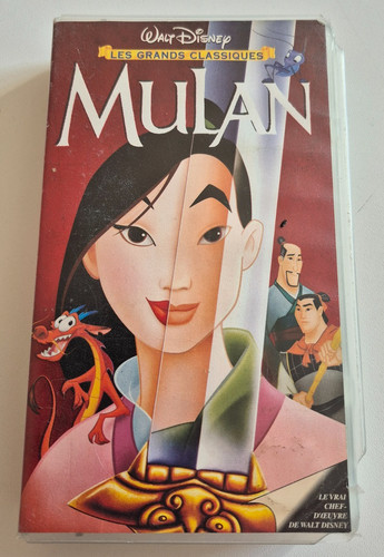 Mulan disney cassette - vhs,