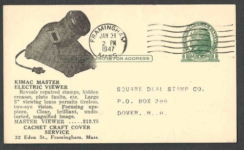 Dated 1947 framingham ma - pc,