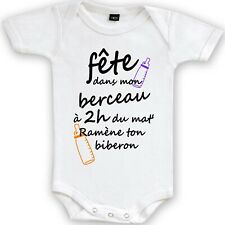 Body bébé " fête dans mon