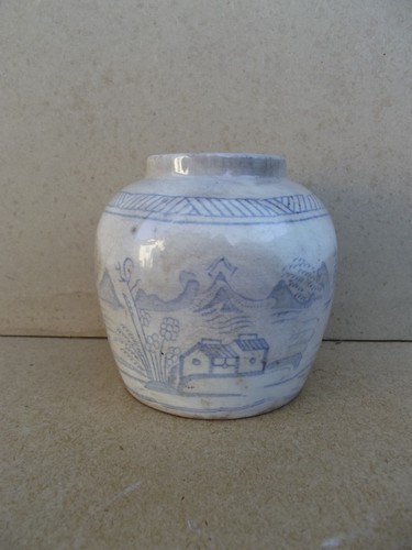 Ancien pot vase porcelaine - ancien,