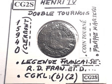 Henri IV Double Tournois 1594