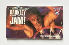 BARKLEY SHUT UP AND JAM! MANUEL / NOTICE - SEGA MEGA DRIVE Sega MD - PAL EUR FR+